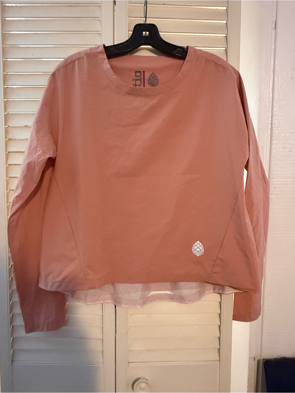 Women's Dusty Rose Long-Sleeve Top
